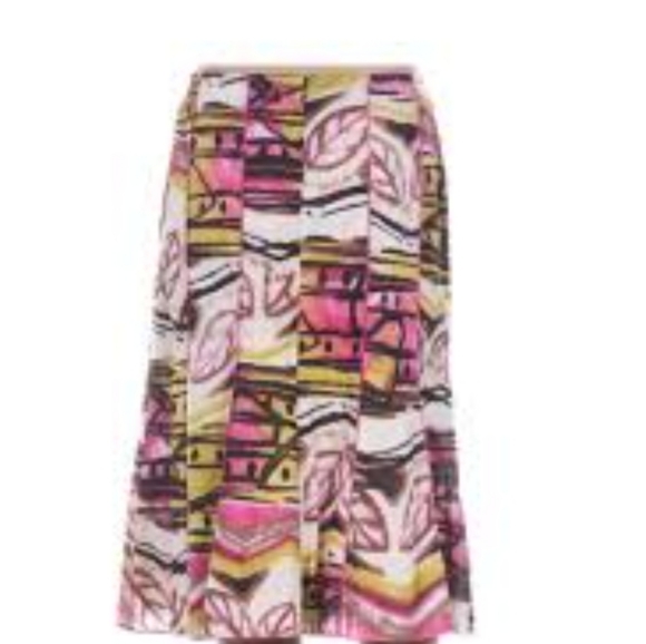 Jessica printed woman midi skirt - Picture 2 of 3